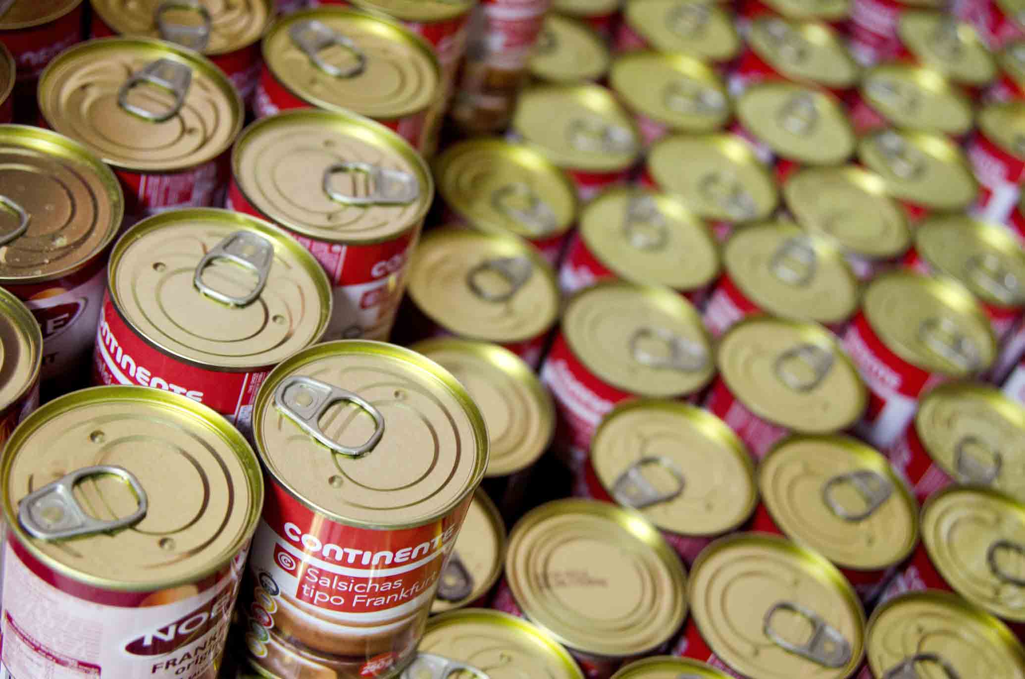 Latas De Salsichas